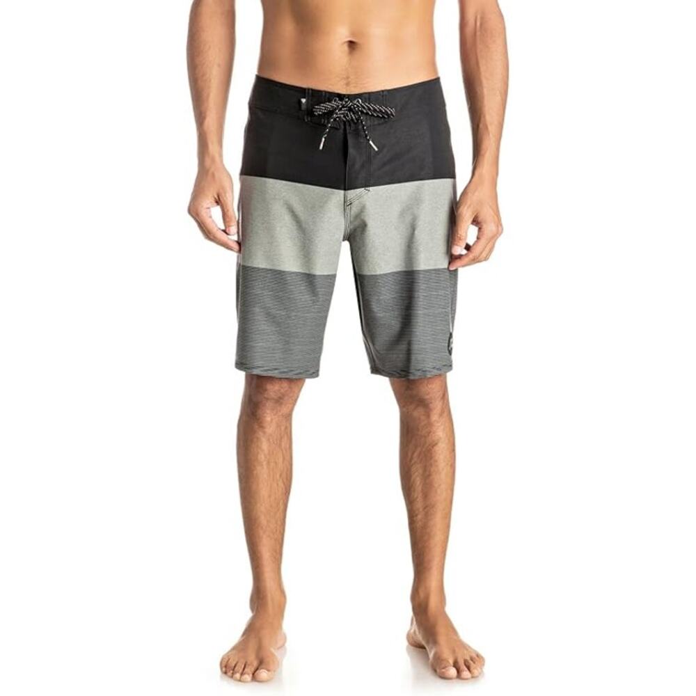 NWT! Quiksilver Mens Islatodos Vee 20 Boardshort 38 Black
